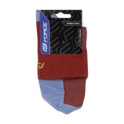 ponožky FORCE EDGE, červeno-modré L-XL/42-46