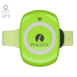 zámek PEALOCK 2, elektronický s GPS, zelený