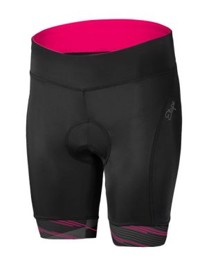 Etape – dámské kalhoty LIVIA, černá/růžová