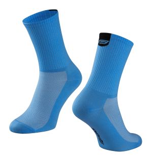ponožky FORCE LONGER, modré L-XL/42-46