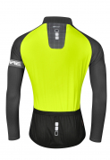 dres FORCE SQUARE dlouhý rukáv fluo-šedý XXL