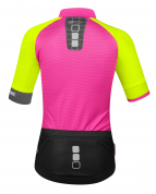 dres dětský Force SQUARE fluo-růžový 140-153 cm