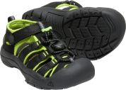 Keen NEWPORT H2 CHILDREN black/lime green US 8