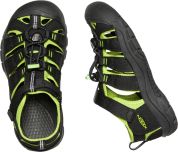 Keen NEWPORT H2 YOUTH black/lime green US 2