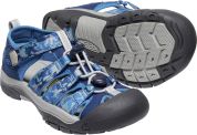 Keen NEWPORT H2 YOUTH camo/bright cobalt US 2