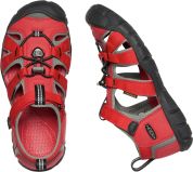 Keen SEACAMP II CNX YOUTH racing red/gargoyle US 2