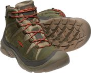 Keen CIRCADIA MID WP MEN dark olive/potters clay US 9