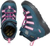 Keen HIKEPORT 2 SPORT MID WP CHILDREN blue wing teal/fruit dove US 11