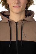 Hannah FEZCO HOODY anthracite/coca mocha XXXL