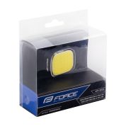 světlo přední FORCE COB 2.0 75LM USB, černé