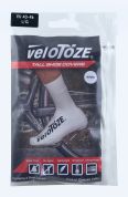 návleky treter VELOTOZE ROAD latex vysoké, bílé M