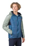 Hannah MIO HOODY lily pad/sailor blue S