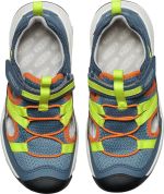 Keen MOTOZOA SANDAL YOUTH vintage indigo/scarlet ibis US 2