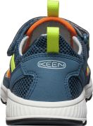 Keen MOTOZOA SANDAL YOUTH vintage indigo/scarlet ibis US 2