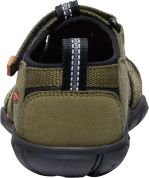 Keen SEACAMP II CNX CHILDREN dark olive/gold flame US 11