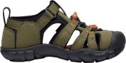 Keen SEACAMP II CNX CHILDREN dark olive/gold flame US 11