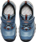 Keen WANDURO LOW WP CHILDREN vintage indigo/scarlet ibis US 10