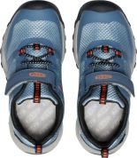 Keen WANDURO LOW WP CHILDREN vintage indigo/scarlet ibis US 10