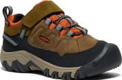 Keen TARGHEE IV LOW WP CHILDREN dark olive/gold flame US 10