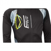 bunda F X80 tenký softshell UNI, černo-šedá M