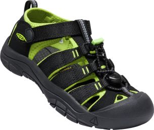 Keen NEWPORT H2 YOUTH black/lime green US 2