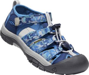 Keen NEWPORT H2 YOUTH camo/bright cobalt US 2