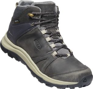 Keen TERRADORA II LEATHER MID WP WOMEN magnet/plaza taupe US 8