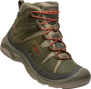 Keen CIRCADIA MID WP MEN dark olive/potters clay US 9