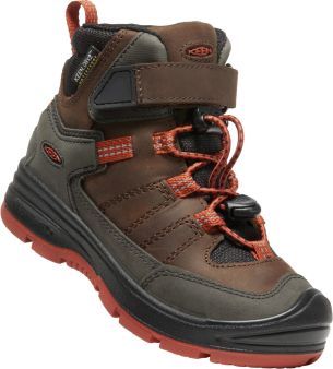 Keen REDWOOD MID WP CHILDREN coffee bean/picante US 10