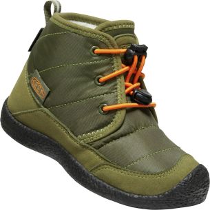 Keen HOWSER II CHUKKA WP CHILDREN capulet olive/russet orange US 12