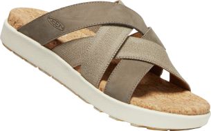 Keen ELLE MIXED SLIDE WOMEN brindle/birch US 10