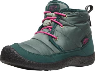 Keen HOWSER II CHUKKA WP YOUTH dark forest/fuchsia purple US 2