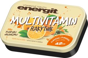 VITAR Energit Multivitamin, 42 tablet pomeranč