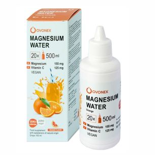 kapky OVONEX Magnesium water Orange 20 x 500 ml